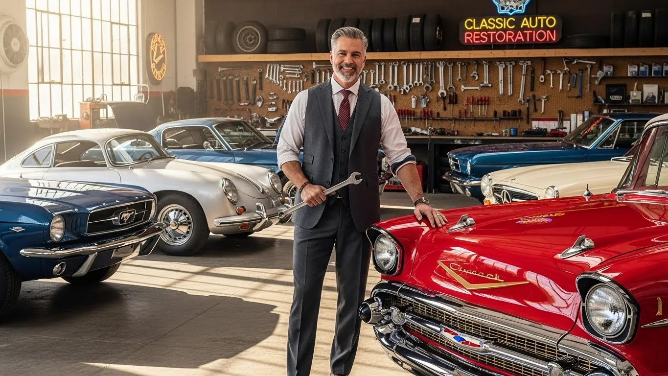 Classic car owner