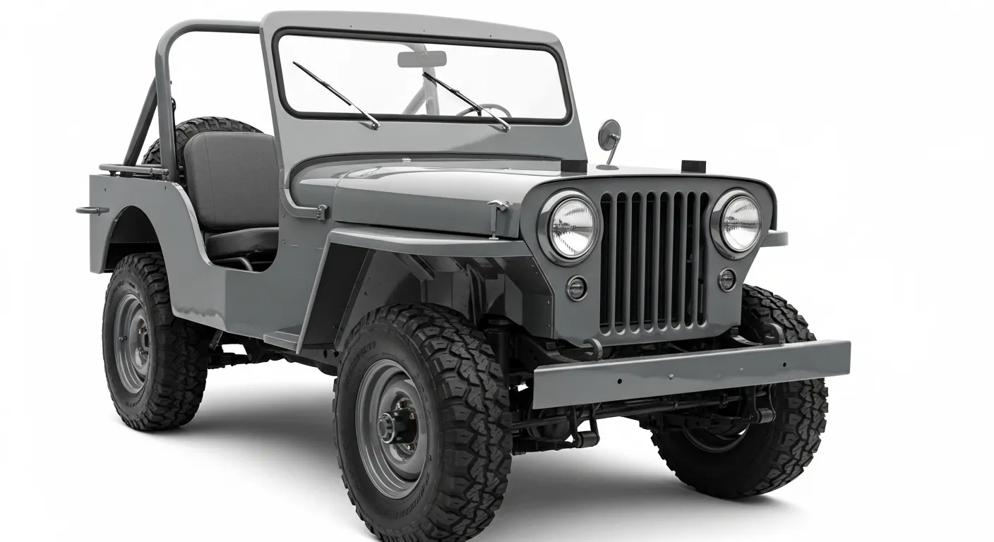 Buy 1946 Willy's Jeep with CJ5 Chassis and 225 V6